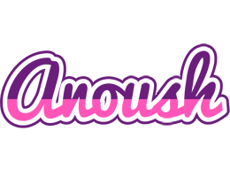 Anoush cheerful logo