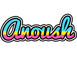 Anoush circus logo