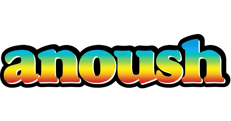 Anoush color logo