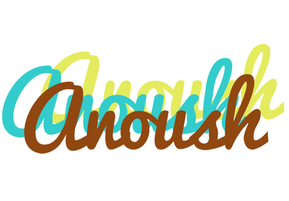 Anoush cupcake logo