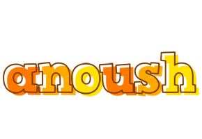 Anoush desert logo