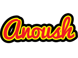 Anoush fireman logo