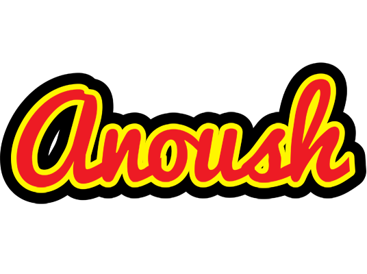 Anoush fireman logo