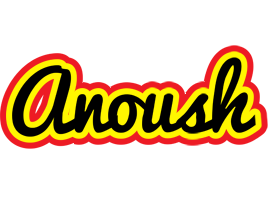 Anoush flaming logo