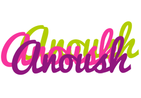 Anoush flowers logo