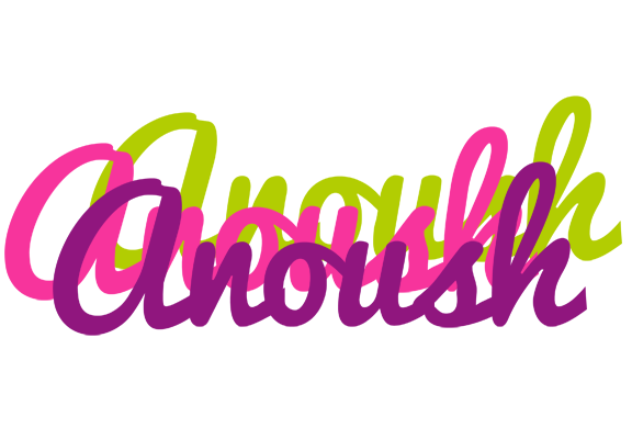 Anoush flowers logo