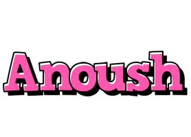 Anoush girlish logo