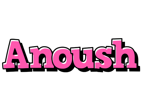 Anoush girlish logo