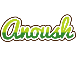 Anoush golfing logo