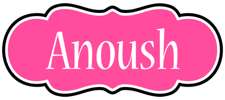 Anoush invitation logo