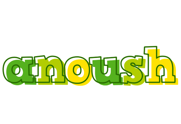 Anoush juice logo
