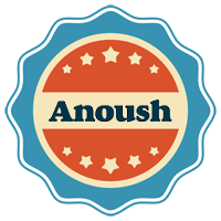 Anoush labels logo