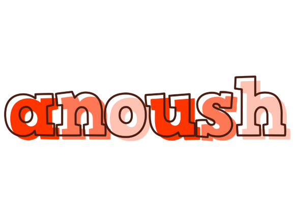 Anoush paint logo