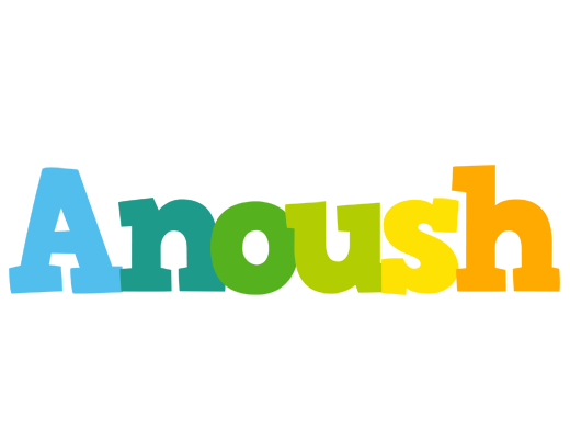 Anoush rainbows logo