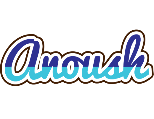 Anoush raining logo