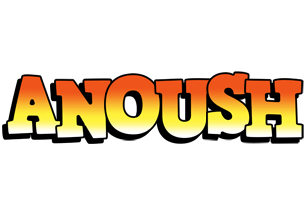 Anoush sunset logo