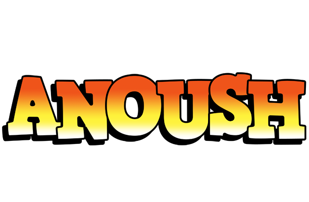 Anoush sunset logo