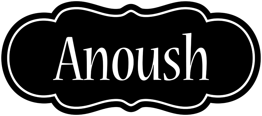Anoush welcome logo