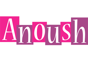 Anoush whine logo