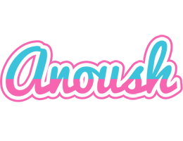 Anoush woman logo