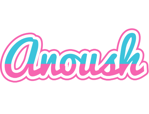 Anoush woman logo