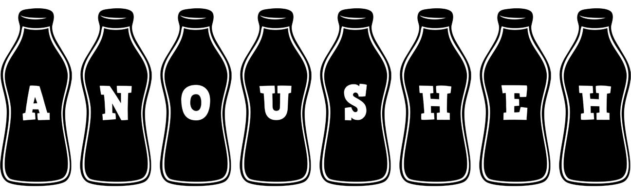 Anousheh bottle logo