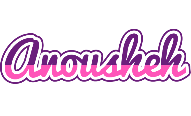 Anousheh cheerful logo