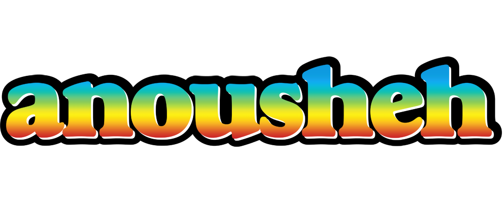 Anousheh color logo