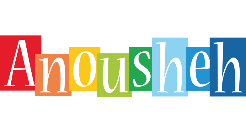 Anousheh colors logo