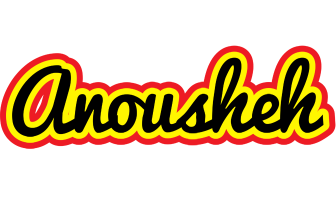 Anousheh flaming logo