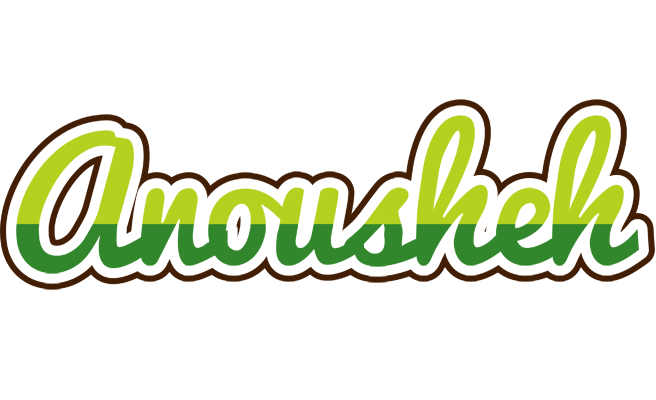 Anousheh golfing logo