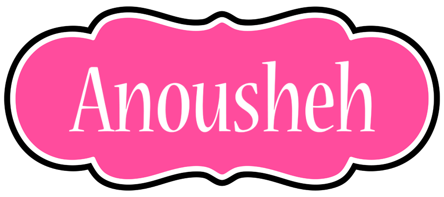 Anousheh invitation logo
