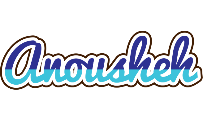 Anousheh raining logo