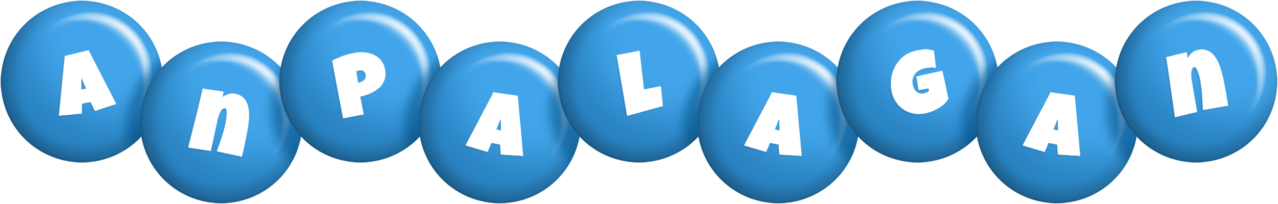 Anpalagan candy-blue logo