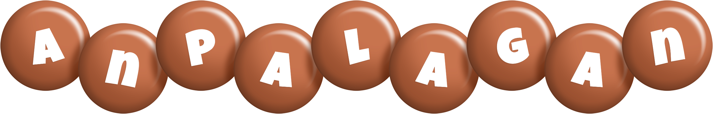 Anpalagan candy-brown logo