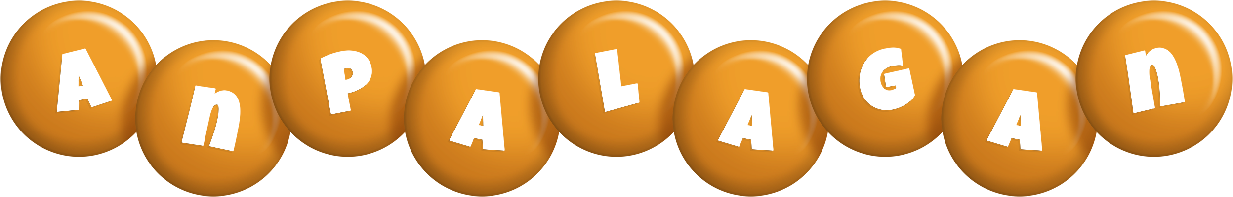 Anpalagan candy-orange logo