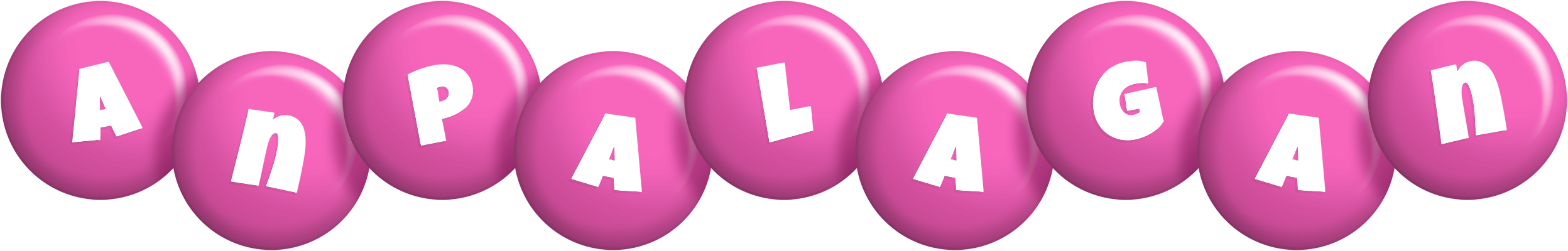 Anpalagan candy-pink logo