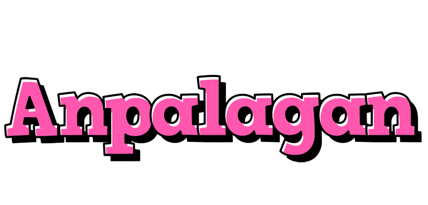 Anpalagan girlish logo