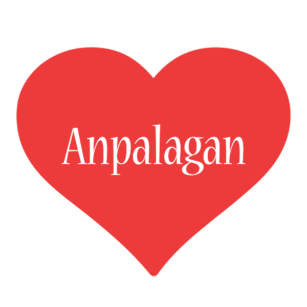 Anpalagan love logo