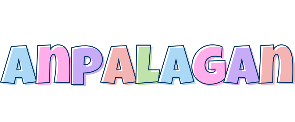 Anpalagan pastel logo