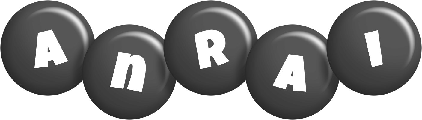 Anrai candy-black logo