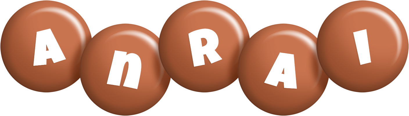 Anrai candy-brown logo