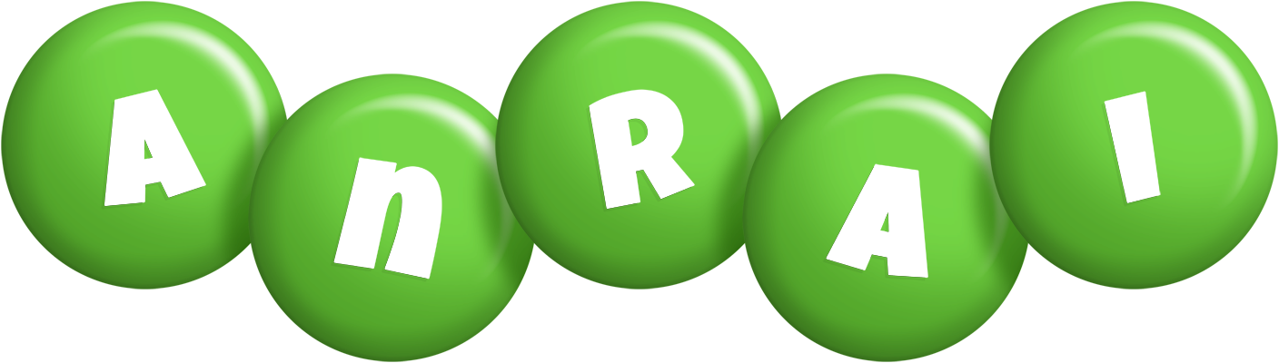 Anrai candy-green logo