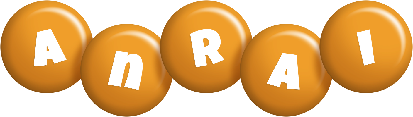 Anrai candy-orange logo