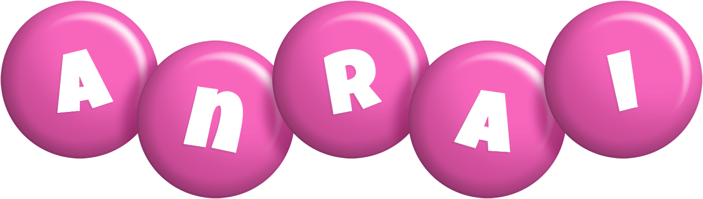 Anrai candy-pink logo