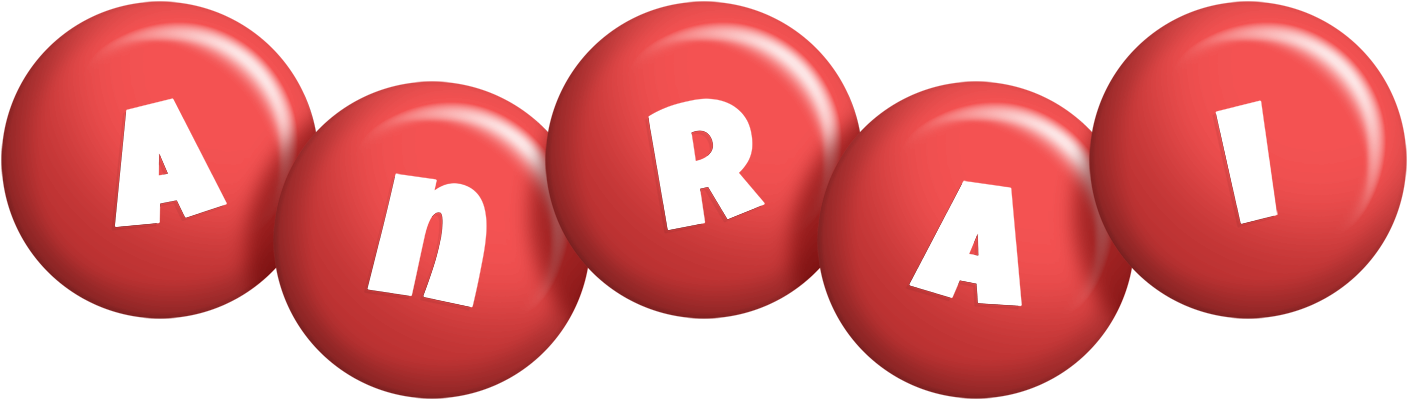 Anrai candy-red logo