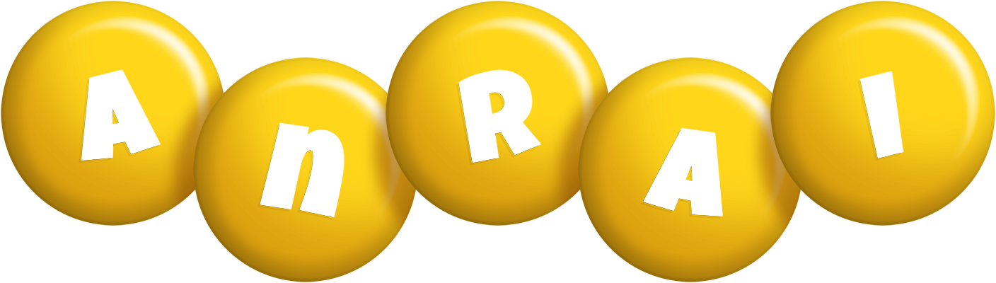 Anrai candy-yellow logo