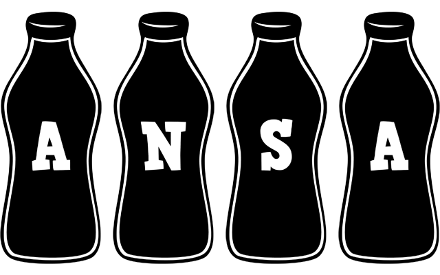 Ansa bottle logo