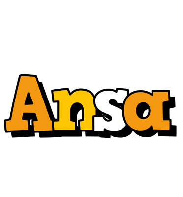 Ansa cartoon logo