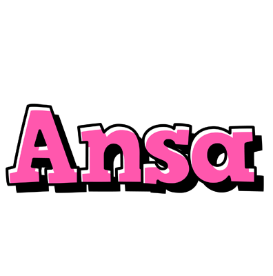 Ansa girlish logo